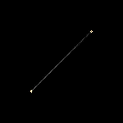 CABLE NERO PER BRACCIALE MODELLO MEDIO 6B0281